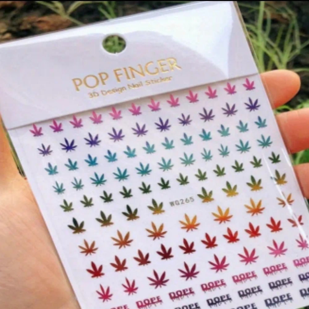 ☆420☆Nail☆Art☆Stickers☆